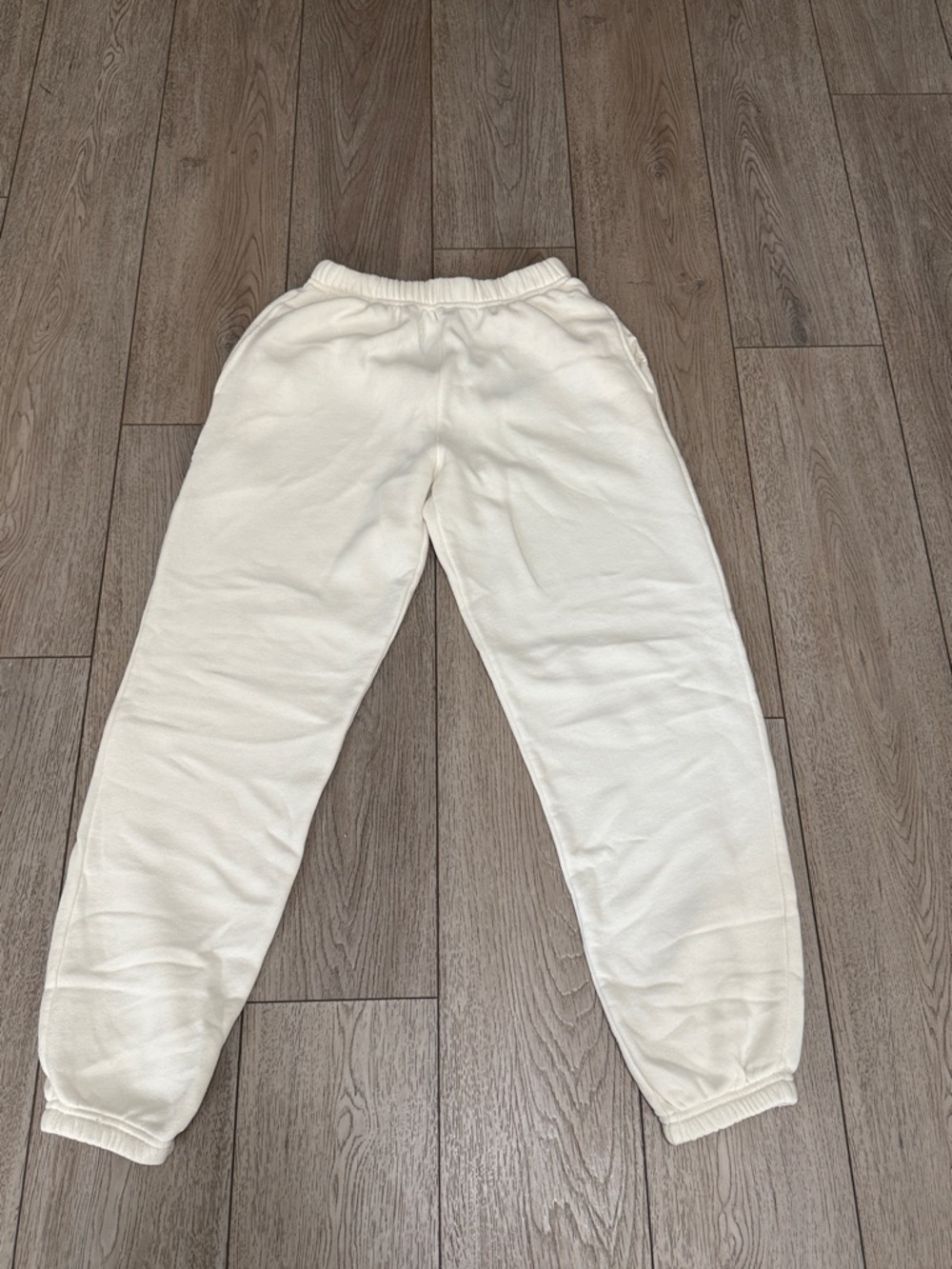 C. BONZ white sweatpants